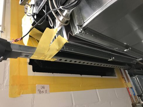 Montageleistung Brandschutz vorher